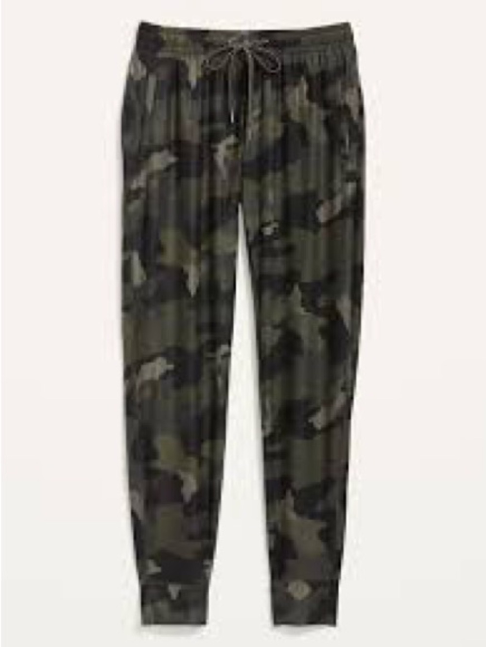 Old Navy Breathe ON Jogger Pants NEW Mid Rise Medium Green Camo